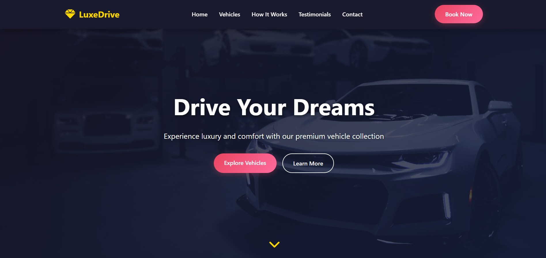 LuxeDrive Premium Cars
