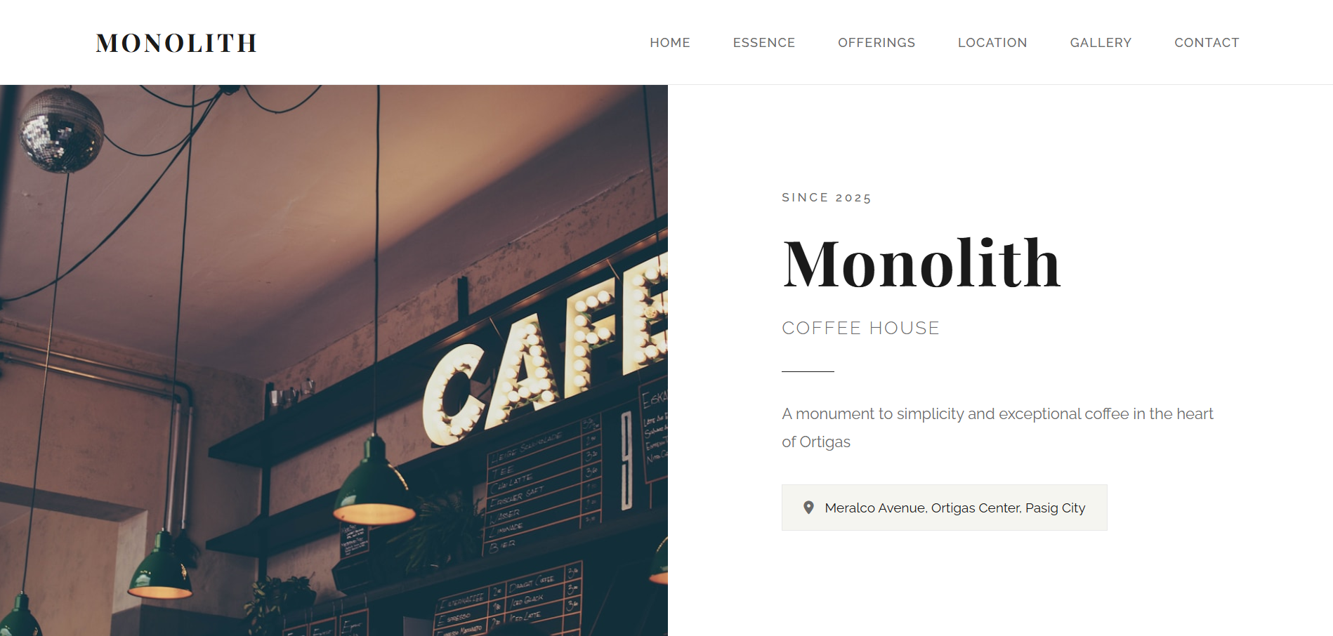 Coffee Shop